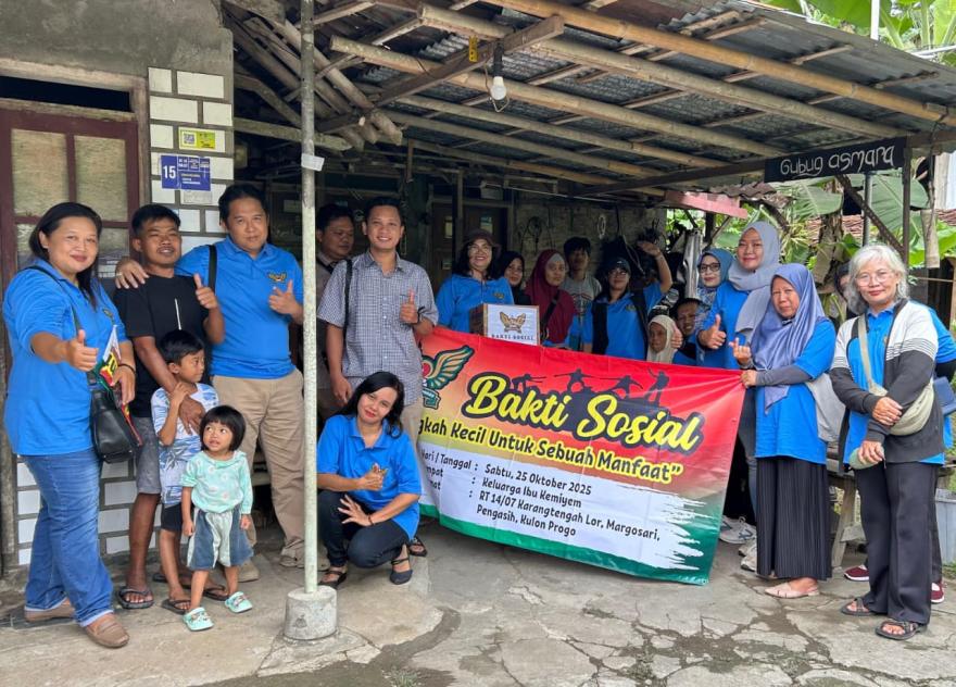 Langkah Kecil Untuk Sebuah Manfaat, Bakti Sosial ACKP di Karangtengah Lor Kalurahan Margosari